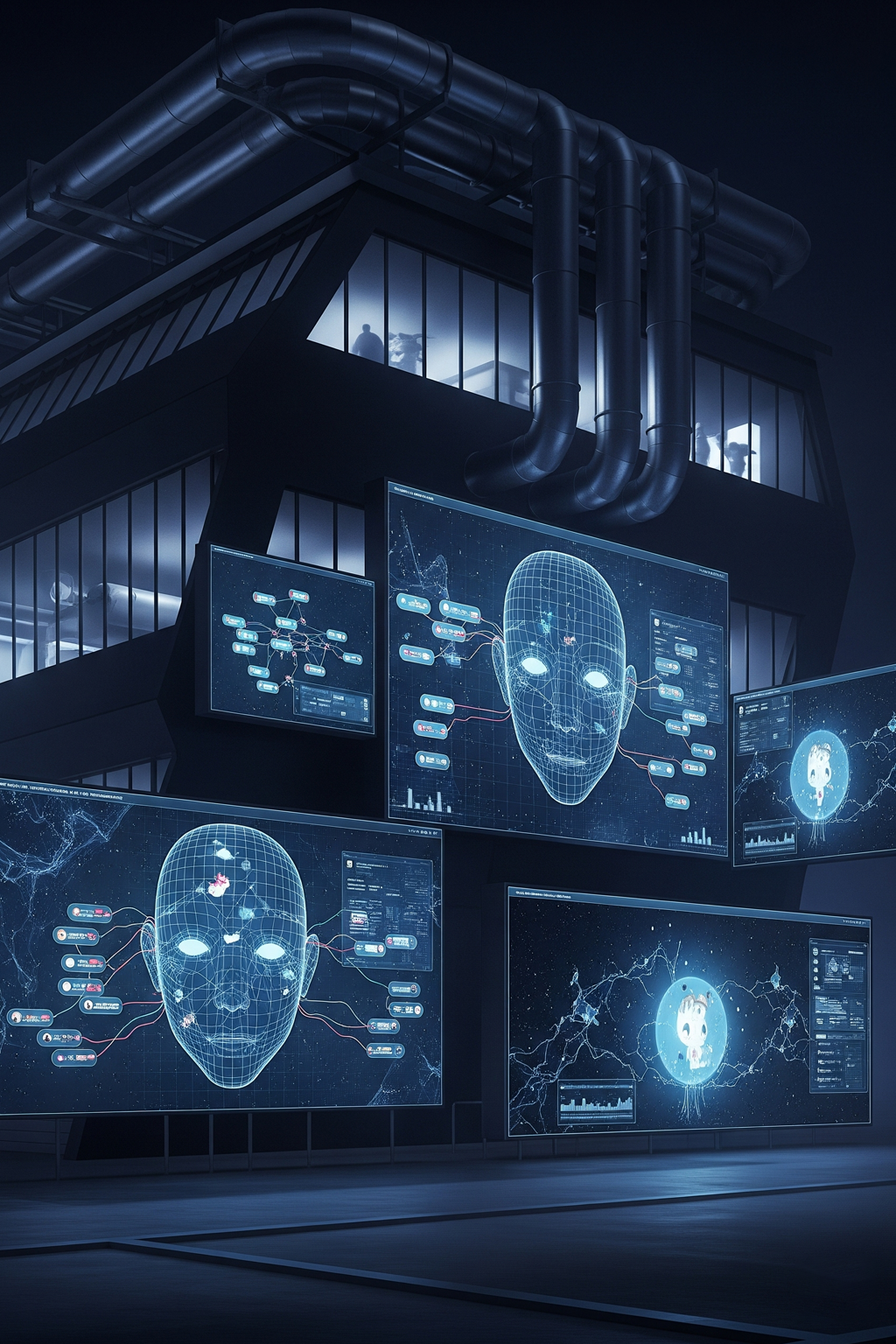 Ghibli art Cover image for VISAGE project